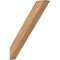 Ekena Millwork 5 1/2"W x 32"D x 40"H Traditional Smooth Knee Brace, Western Red Cedar BRC06X32X40TRA00SWR - alternate 1